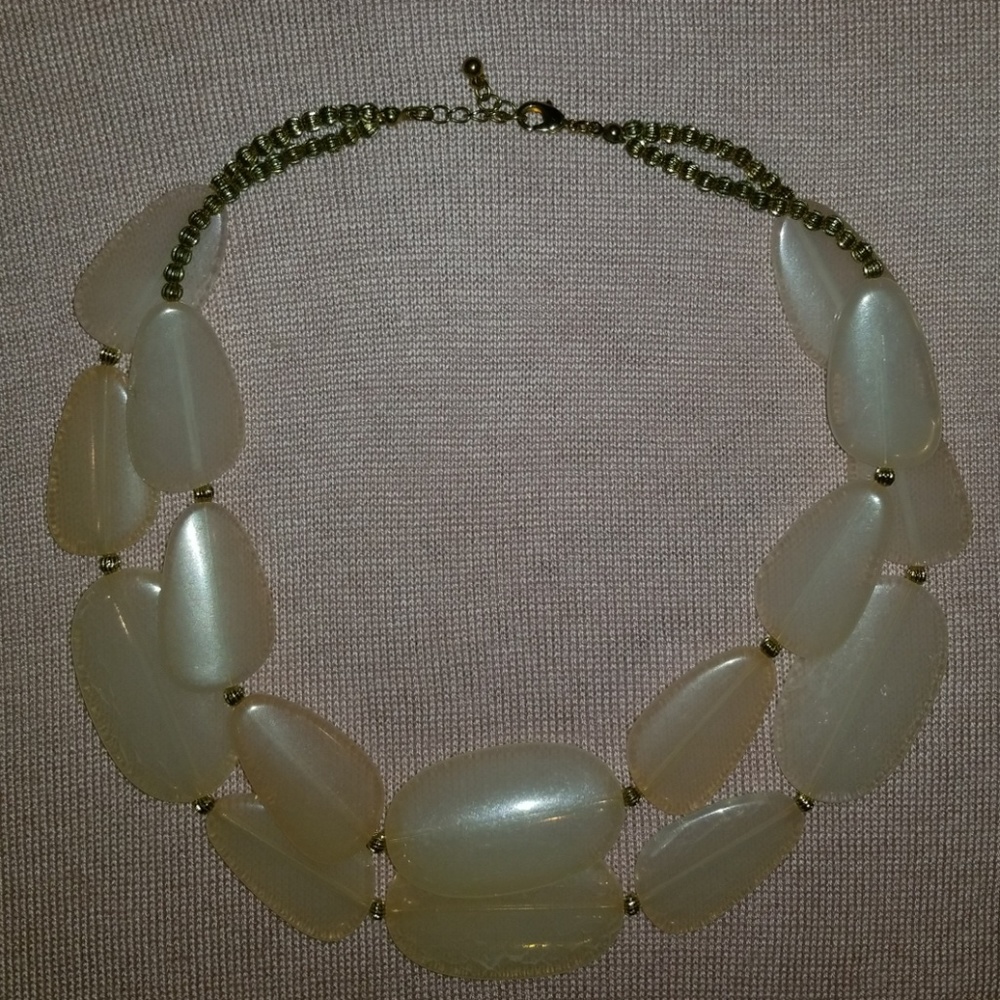 Pink & Gold Statement Necklace
